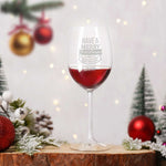 Stölzle Lausitz Weinglas mit Gravur "Have a Merry Christmas"