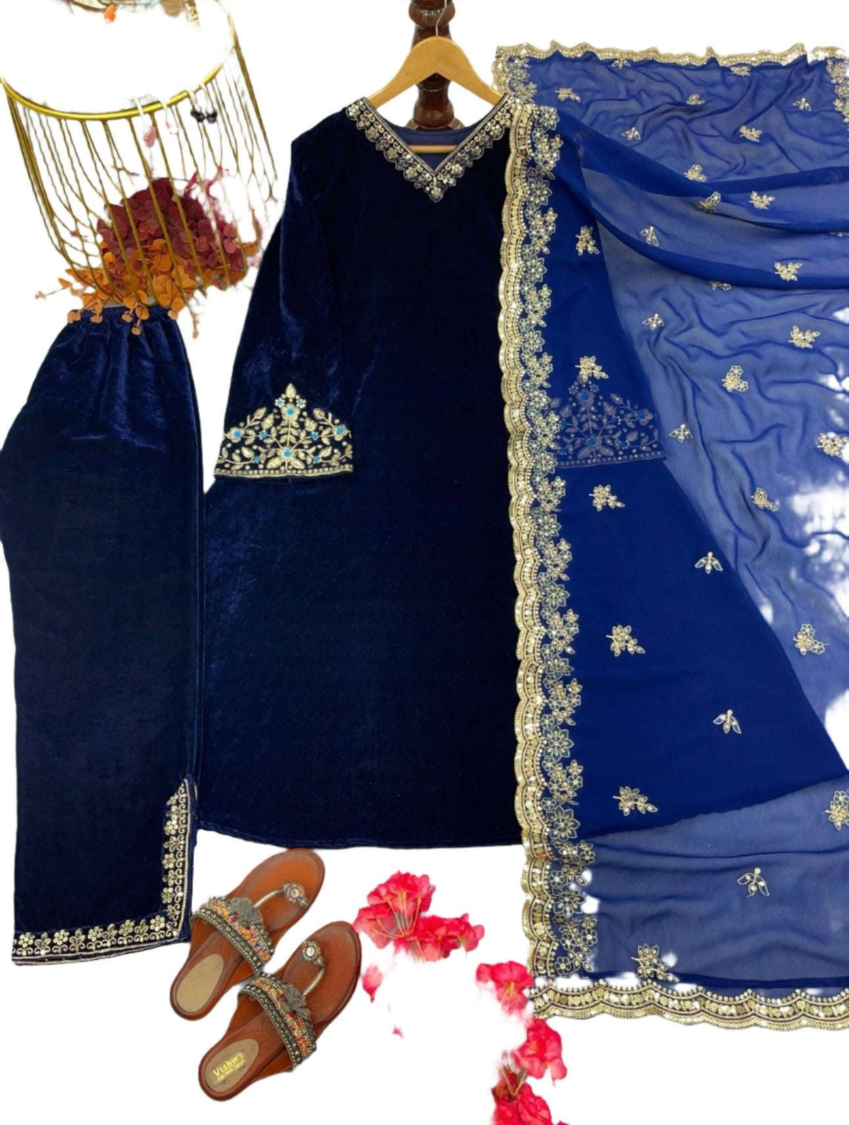 Velvet Suit(Winter Collection) Namma Markt