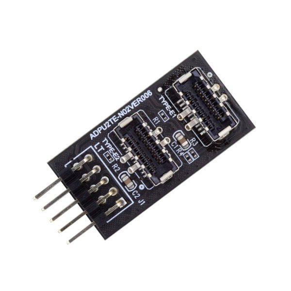 Front Panel Adapter 18 cm 2x USB 3.1 Typ E Buchse zu 2.0 9 Pin & 10 Pin Kabel | System-S