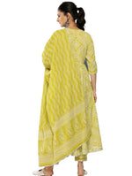 Bandhani Yoke Design Empire Gotta Patti Cotton suit