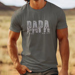 PAPA T-Shirt SOLID ROCKS personalisiert