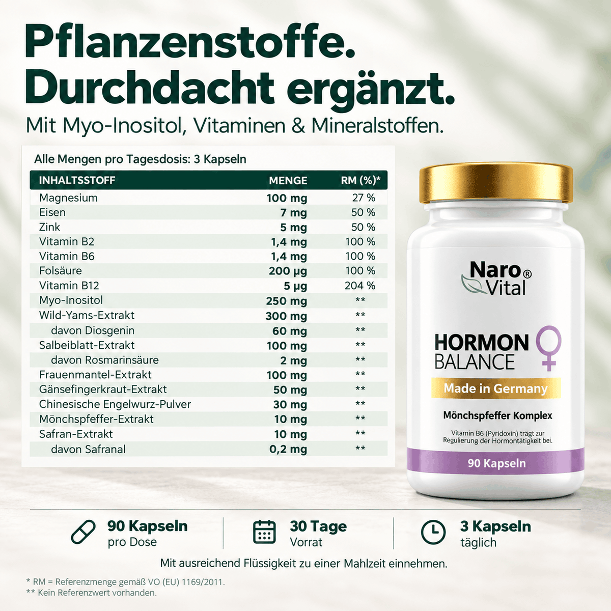 Hormon Balance – Frauen Komplex Namma Markt