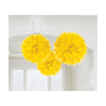 Wabenball Fluffy 40cm/3St. Gelb