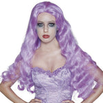 Halloween Perücke Damen "Lady Geisterbraut" | Flieder