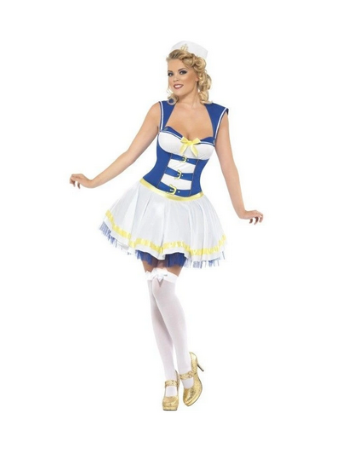 Kostüm Lady Matrosin Kleid Gr.XS
