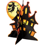 Tischaufsteller Spooky 3D Haus Halloween Dekoration | 1 Stück
