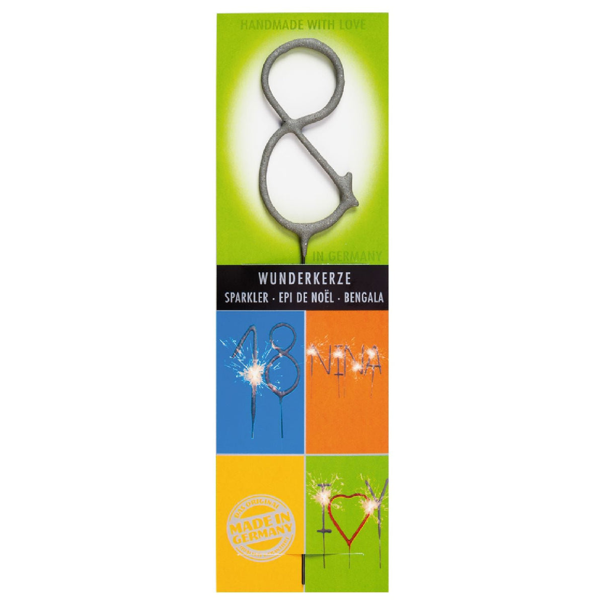 Wunderkerze Symbol Classic  &  6,5cm 35s