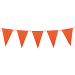 Wimpelkette PE 45x30cm L: 10m | Orange