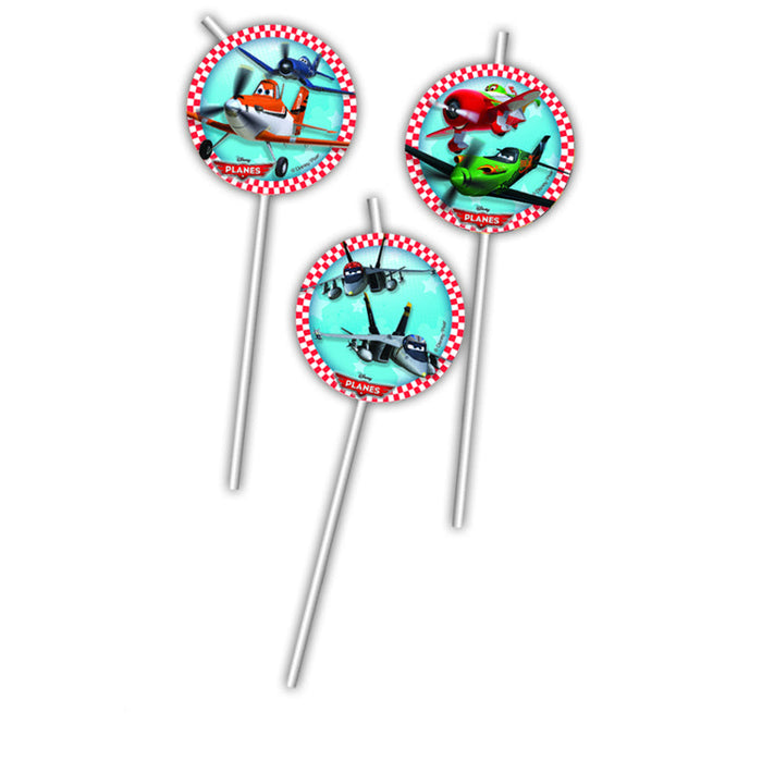 Disney Planes - PVC-Trinkhalme