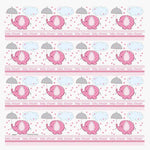 Geschenkpapier Elephant 76x152cm Pink