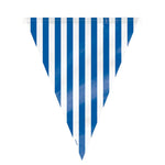 Wimpelkette Stripes 365cm Blau