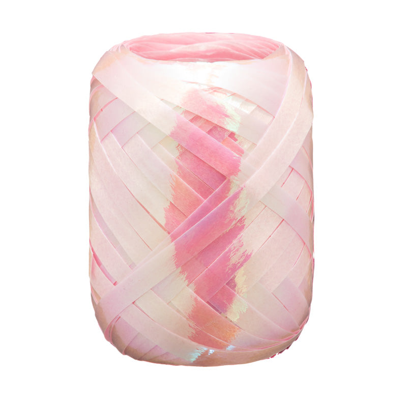 Kräuselband irisierend 5mm/20m Rosa