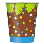 Pappbecher Jungle Party 266ml./8St.