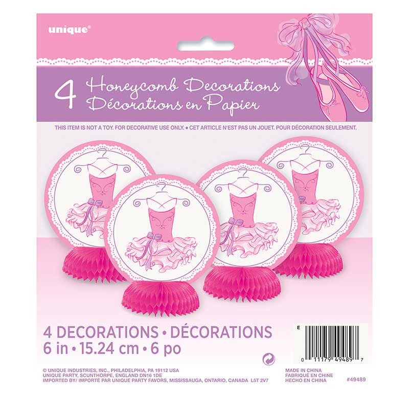 Tischaufsteller Pink Ballerina