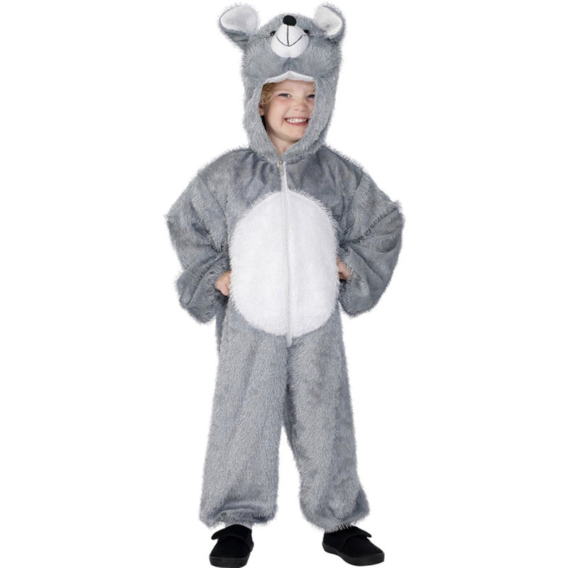Kostüm Kid Maus Overall Plüsch 7-9J. Gr.M