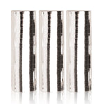 Luftschlangen "Metallic" 4m / 3 Rollen | Silber