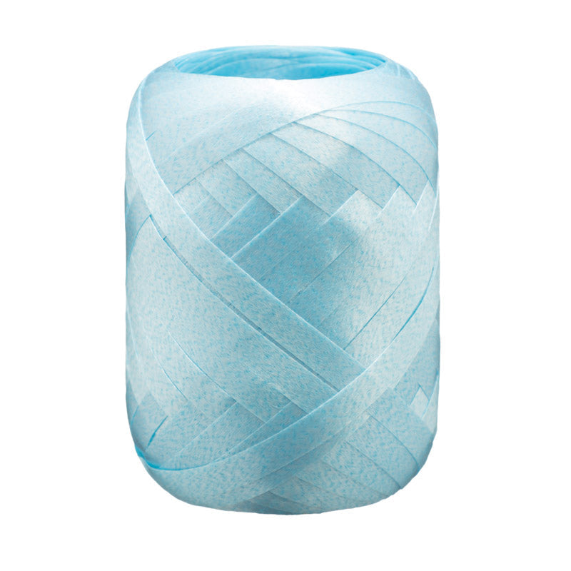 Kräuselband matt 5mm/20m Hellblau