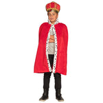 Kostüm Kid Cape Royal König 90cm