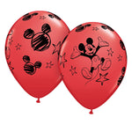 Luftballon Ø 30cm 12/30cm 6Stk. Mickey Mouse Junior