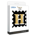 "Party time" Girlande Happy Birthday 2x2 m | Gold