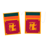 Fahnenkette Sri Lanka Papier 5m