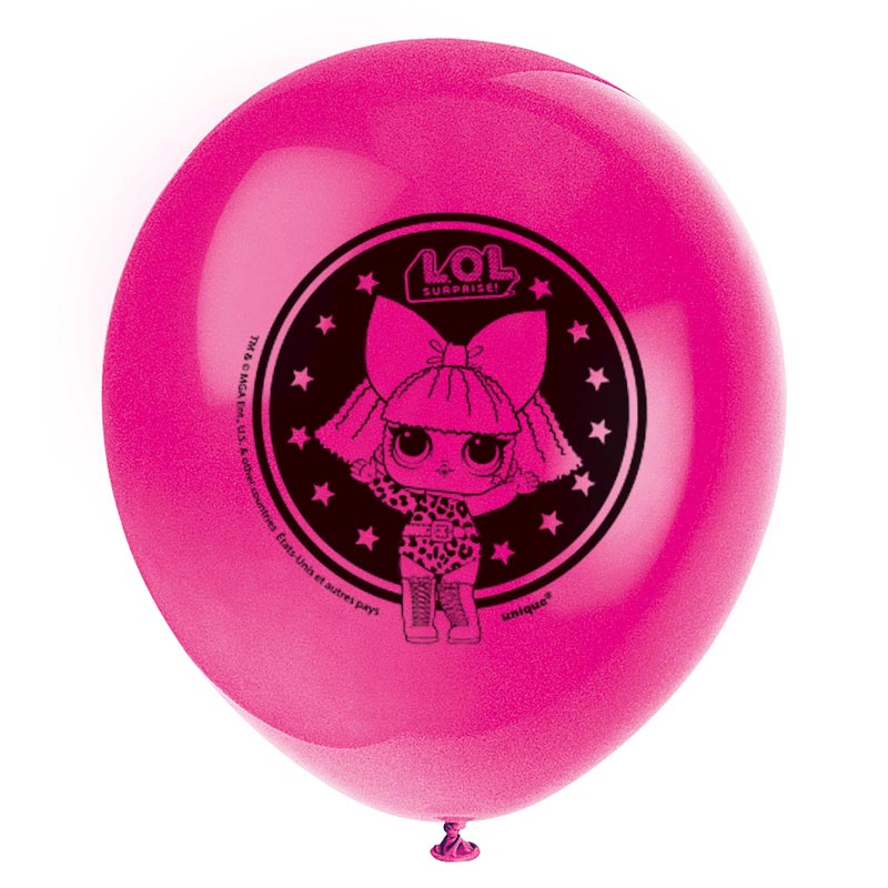 Luftballon Ø30cm LOL Surprise! ca.30cmØ/8Stk.