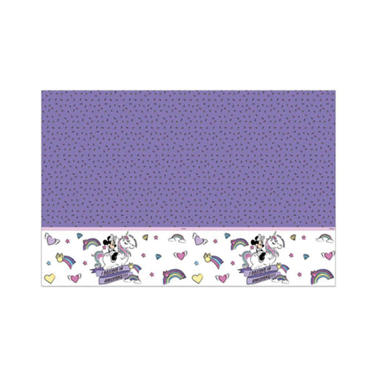 Minnie Mouse Einhorn - PVC-Tischdecke | 120 x 180 cm
