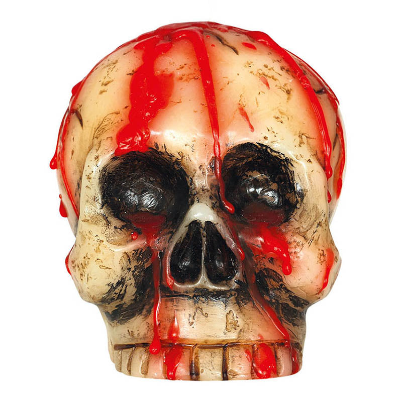 Kerze Totenkopf