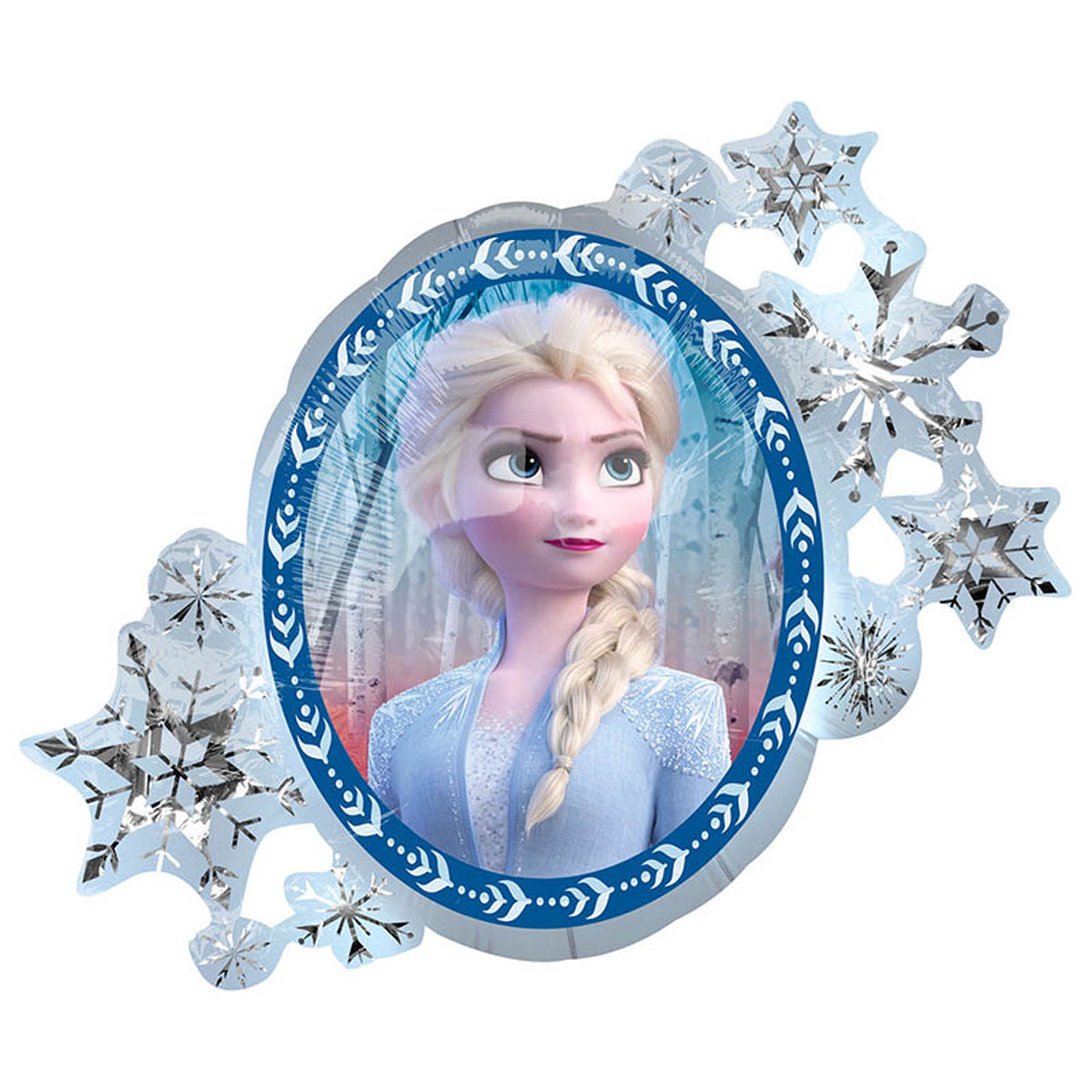 38" Folienballon "Frozen II Anna & Elsa" | 76x66cm