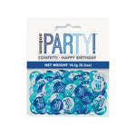 Konfetti Metall Glitz 14g #30 Blau