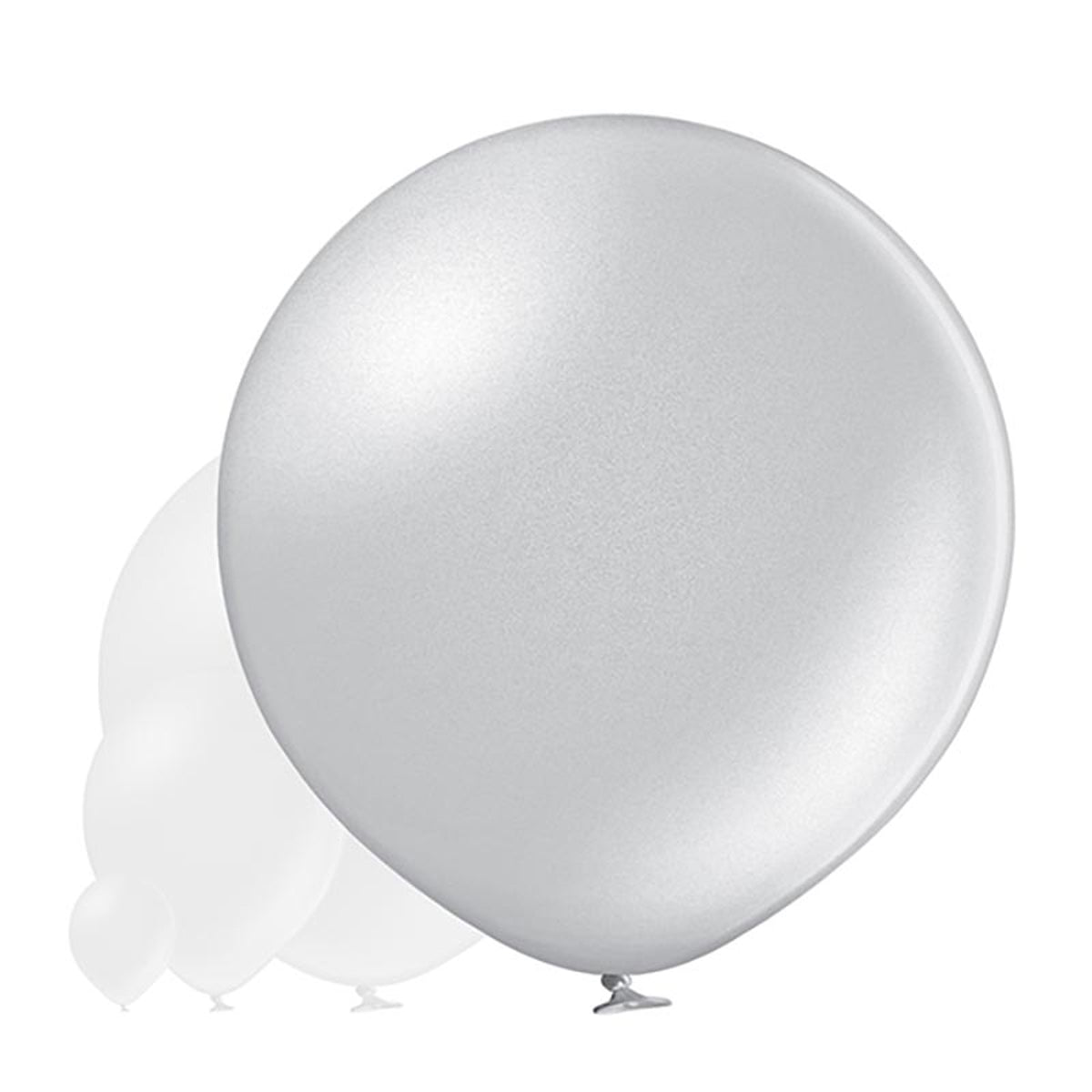 U250 Luftballon Ø 80cm/1Stk. | Metallic Silber #061