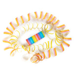 Luftschlangen "Regenbogen" | 4m / 4 Rollen