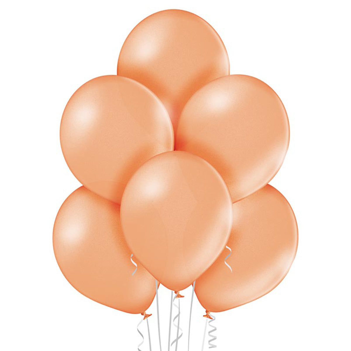 25 Stk. Luftballon Uni Metallic Ø 30cm |  Rosegold #091