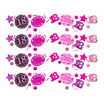 Konfetti Metall 34g Sparkling Pink #18