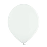 25 Stk. Luftballon Unifarben Ø 12cm | Weiß