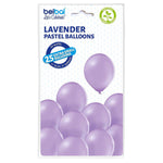 25 Stk. Luftballon Unifarben Ø 12cm | Lavendel