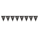 Wimpelkette PVC Sparkling #40 ca.4m