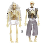 Figur Skelett Paar ca. 15 cm Halloween Dekoration