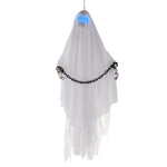 Hänge-Figur Geist mit Licht | Schaurige Halloween-Deko