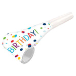 Tröten Birthday Konfetti Blow-Out 8Stk.ca.30cm