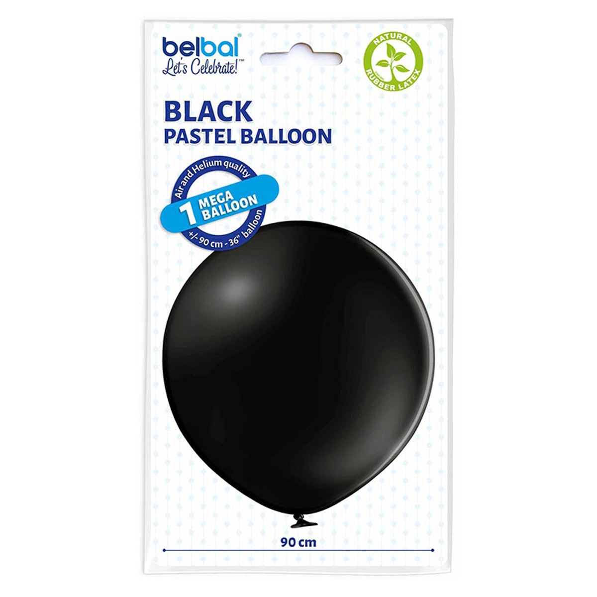 U250 Luftballon Ø 80/90cm/1Stk. | Schwarz#025