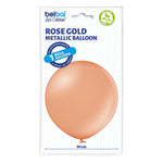 U250 Luftballon Ø 80cm/1Stk. | Metallic Rosegold #091