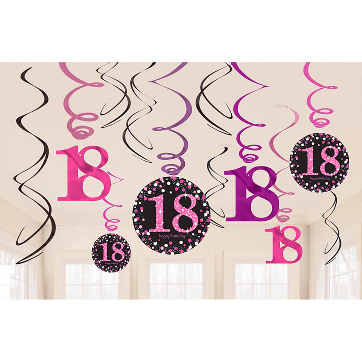 Swirldeko HB #18 Pink Sparkling 12Stk.