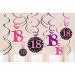 Swirldeko HB #18 Pink Sparkling 12Stk.