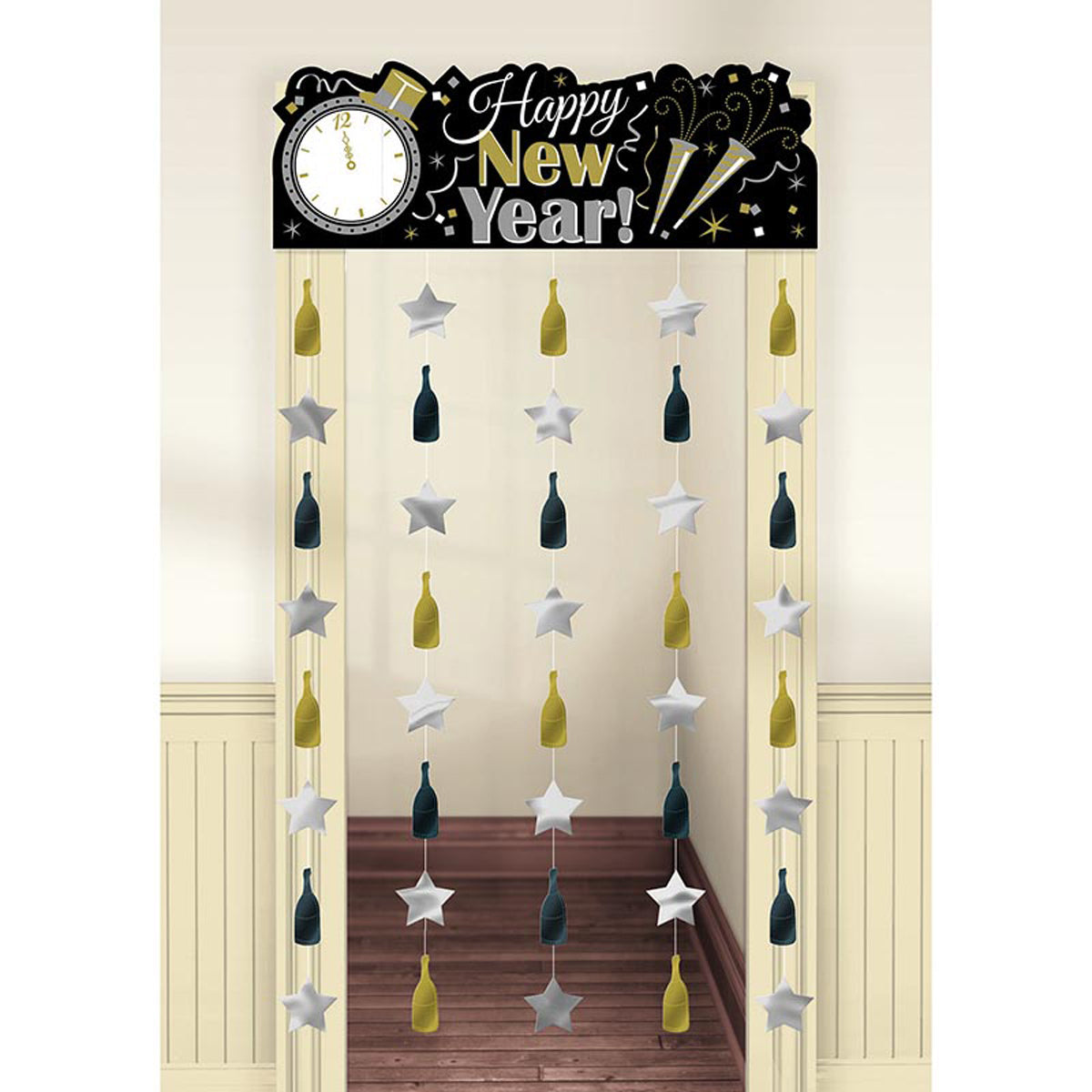 Türvorhang New Year ca. 99x195cm