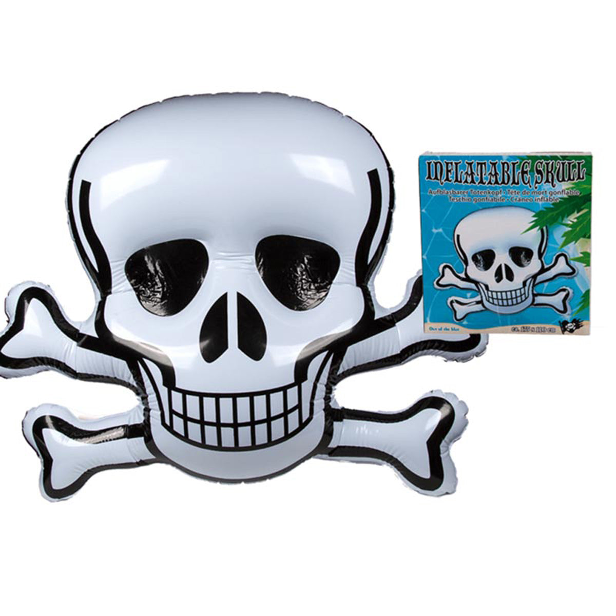 Aufblasbare Totenkopf ca.135x110cm