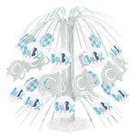 Elefant Floral Kaskade ca. 21 cm | Blau