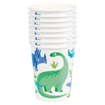 Pappbecher Dino 266ml/8Stk.