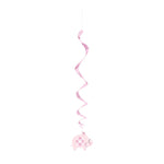 Elefant Floral Swirldeko 66cm/3 Stück | Pink
