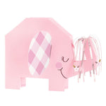 Elefant Floral Tischaufsteller 1 Stück | Pink